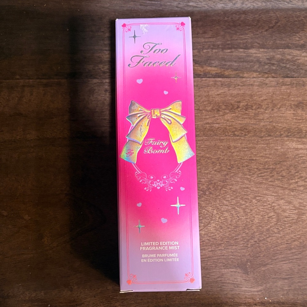 Too Faced Pink and Gold Fragrance Mist